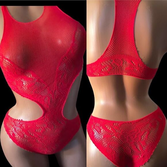 2-Piece Custom Set l Stringy Top & Bodysuit I OS l High-Stretch I New - Picture 9 of 13